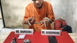Satresnarkoba Polres Kampar Tangkap Pelaku Narkoba di Desa Pantai Cermin