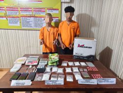Luar Biasa, Polsek Siak Hulu Tangkap Dua Pelaku Narkoba, Sabu-Sabu, Pil Ekstasi dan Vipe Mengandung Narkotika Ikut Diamankan!