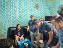 Satresnarkoba Polres Kampar Razia Tempat Hiburan Malam di Desa Kinantan, Ingatkan Bahaya Narkoba