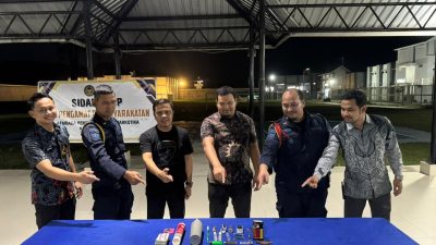 Wujudkan Zero Halinar, Lapas Narkotika Rumbai Gelar Razia Insidentil