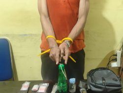 Polsek Siak Hulu Tangkap Pelaku Narkoba, Sita 10,59 Gram Sabu-sabu