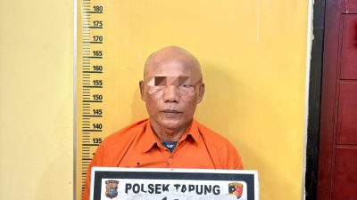 Polsek Tapung Tangkap Warga Muara Mahat Baru, Sita 29 Paket Sabu-Sabu