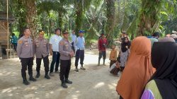 “Polisi Gabungan Bubarkan 3 Lokasi Ilegal Mining Di Kualu – Pasang Police Line, Pembongkaran Tempat Galian”