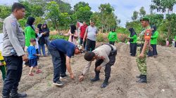 Polsek Kampar dan Masyarakat Bersinergi Dukung Ketahanan Pangan, Indonesia Perkuat Langkah Menuju Swasembada Pangan 2026